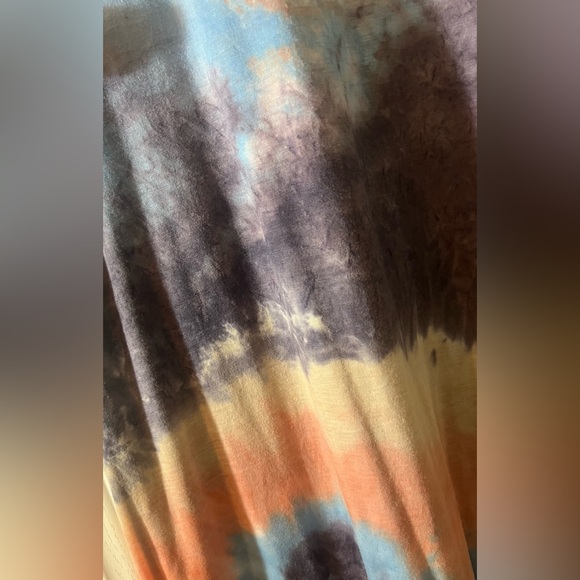 SHEIN Vaca Tie Dye Tee Dress Women’s Size XL(12) - Picture 5 of 6